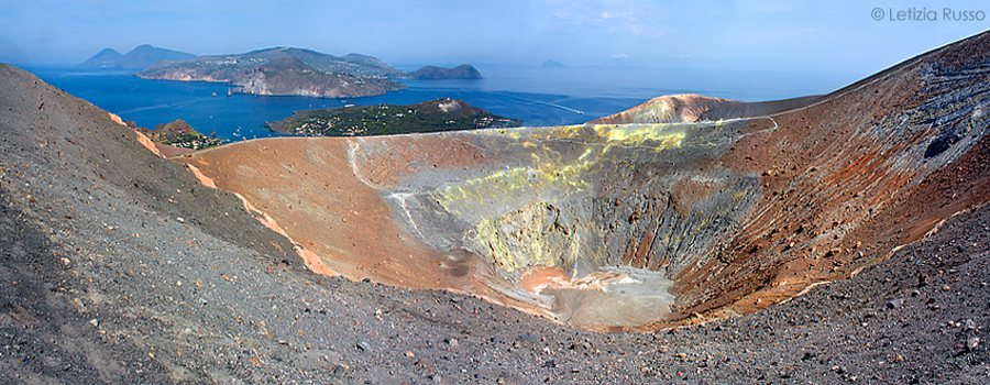 Vulcano aeolian islands